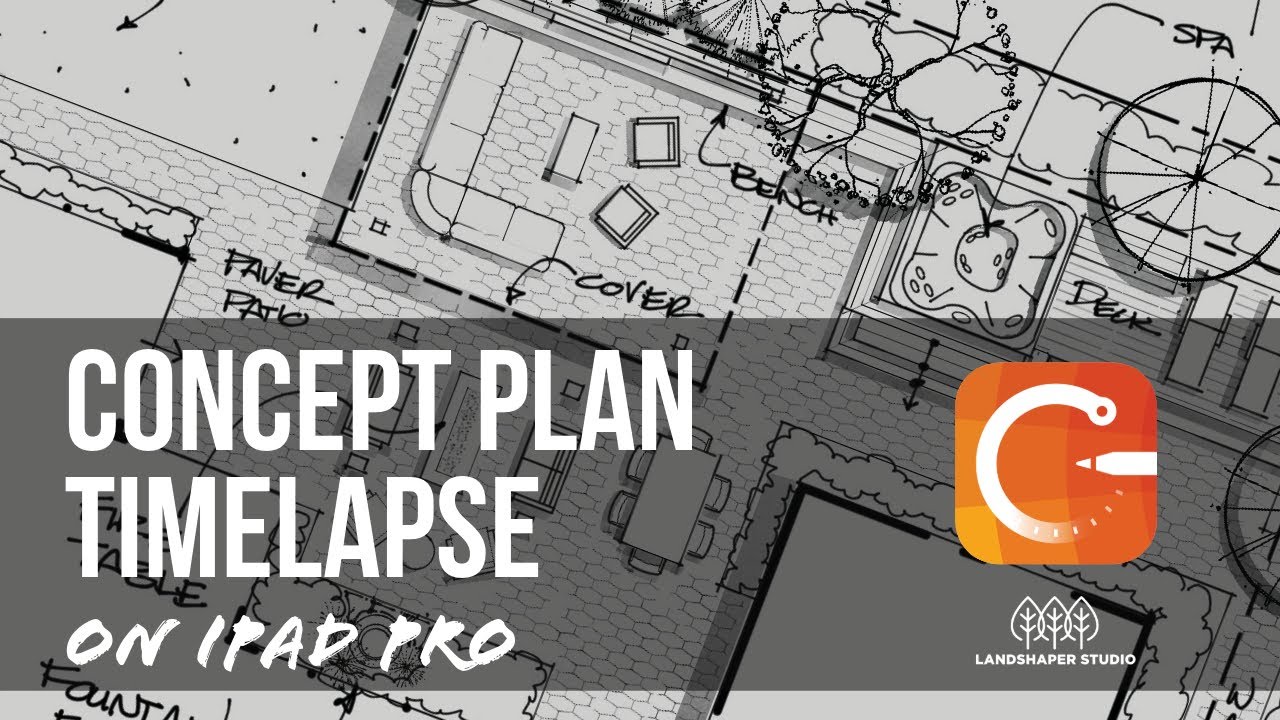 Timelapse | Landscape Design in Concepts App