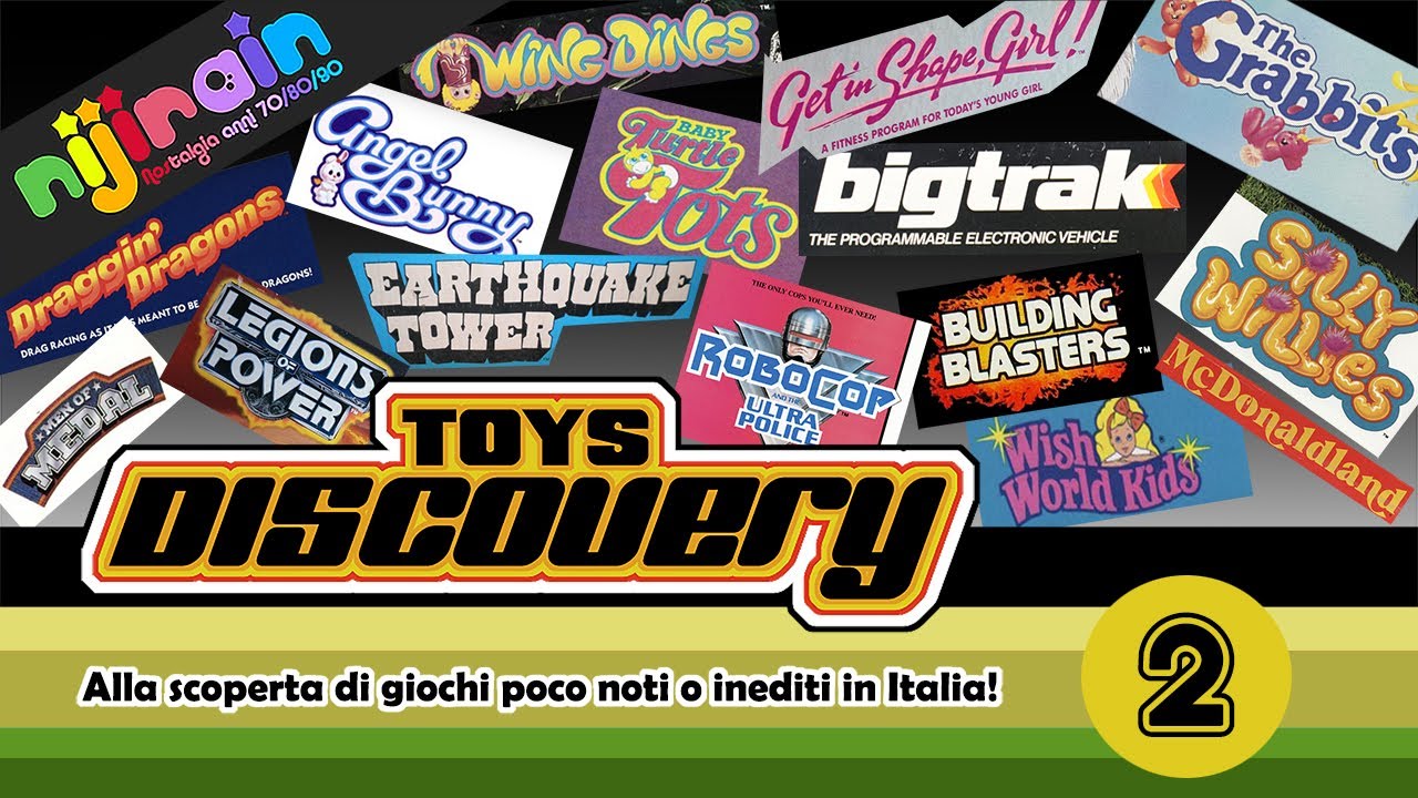 TOYS DISCOVERY: giocattoli dimenticati o inediti! Episodio DUE by Nijirain