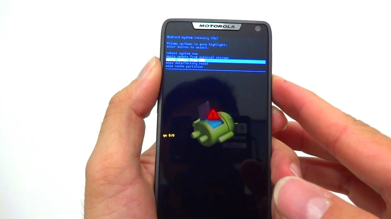 Como Formatar Motorola Razr i XT890 || Hard Reset, Desbloquear. G-Tech
