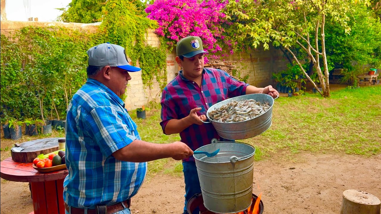Los mejores ¡¡CAMARONES BOTANEROS!! || Ruta La nueve