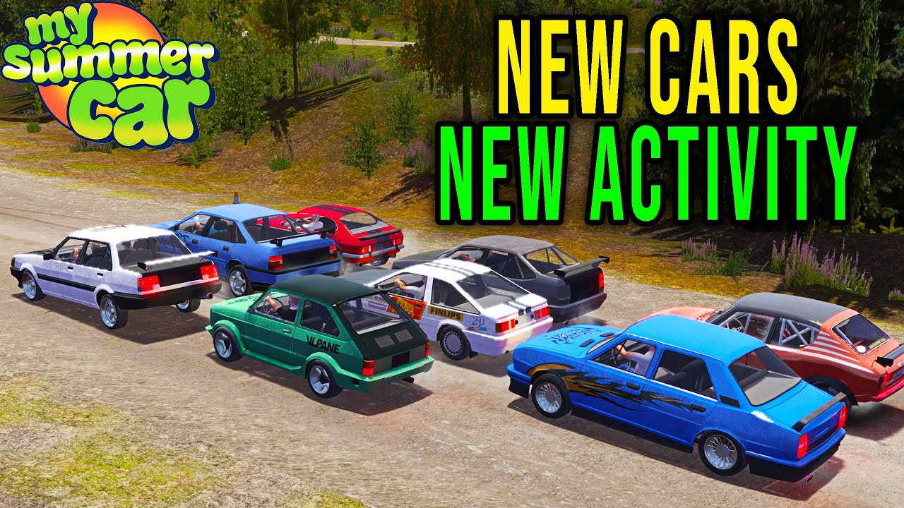NEW CARS, NEW RACES [DIRT TRACK RACING] - My Summer Car