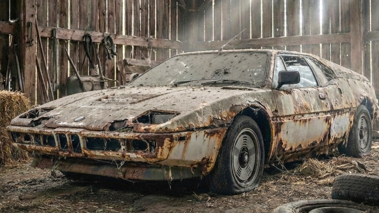 I Spent 1000 Hours Restoring a Rare BMW M1 Supercar into a $1 Million Legend #carrestoration