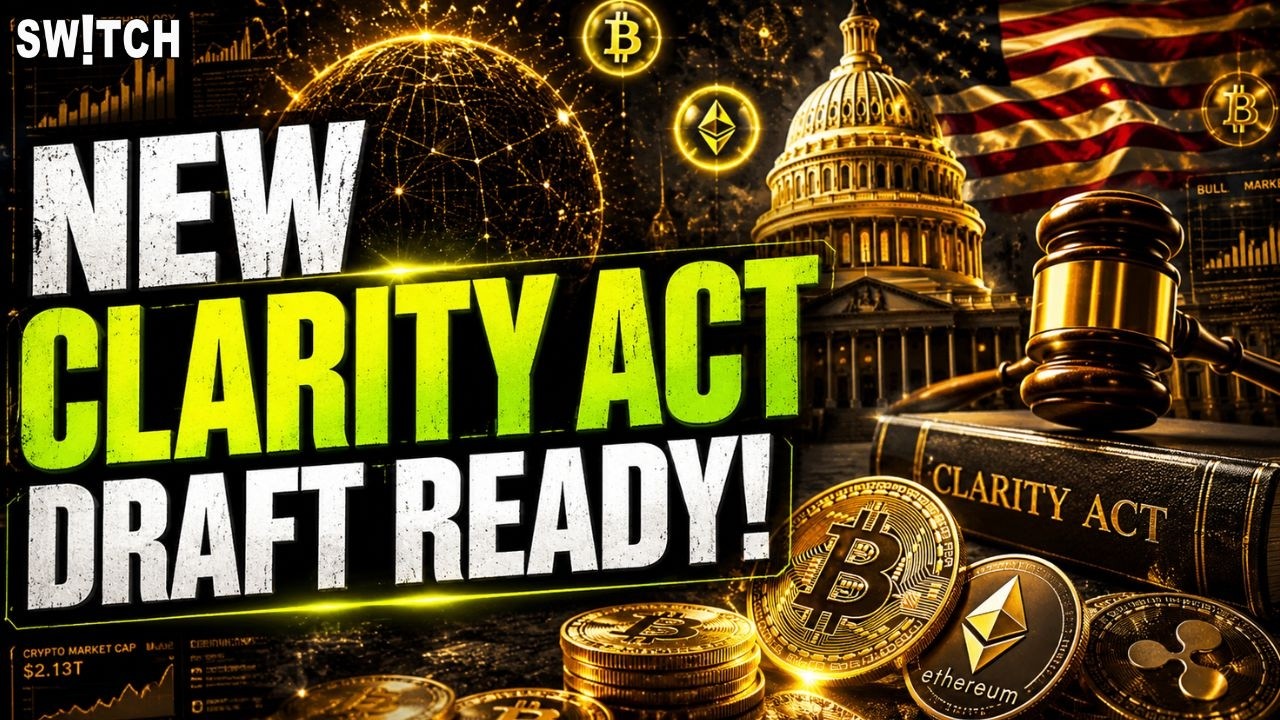 Crypto Market Pulse: New Clarity Act Draft Ready!। Top News of The Day। Powered by CoinSwitch