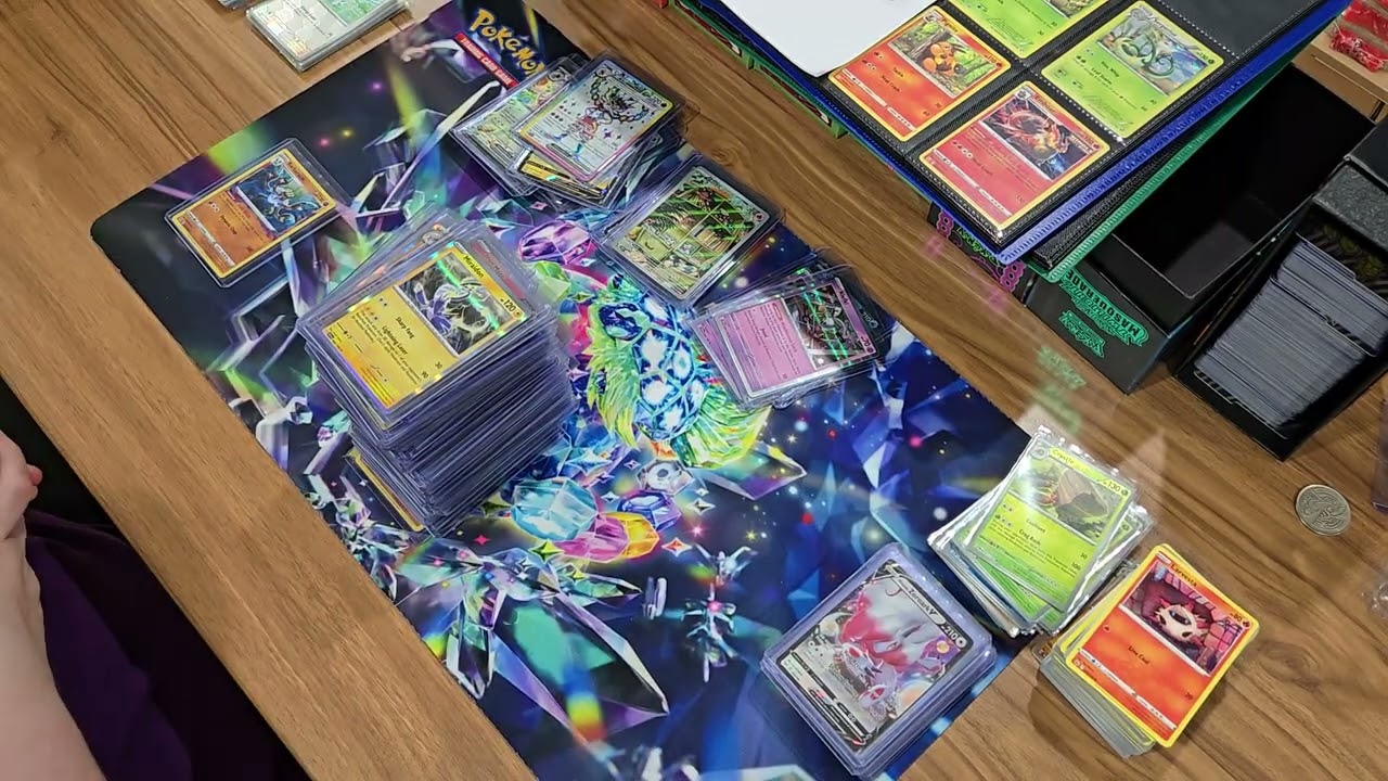 Putting Pokémon Unova cards away part2