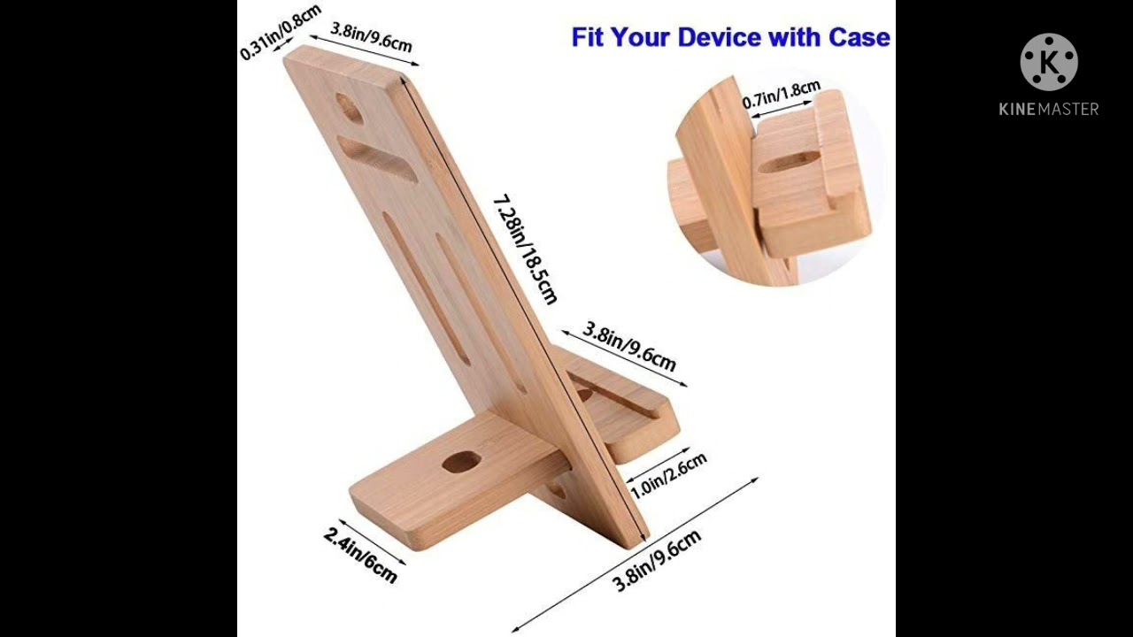 ideas para crear porta celulares y mesas de estudio y ordenador
