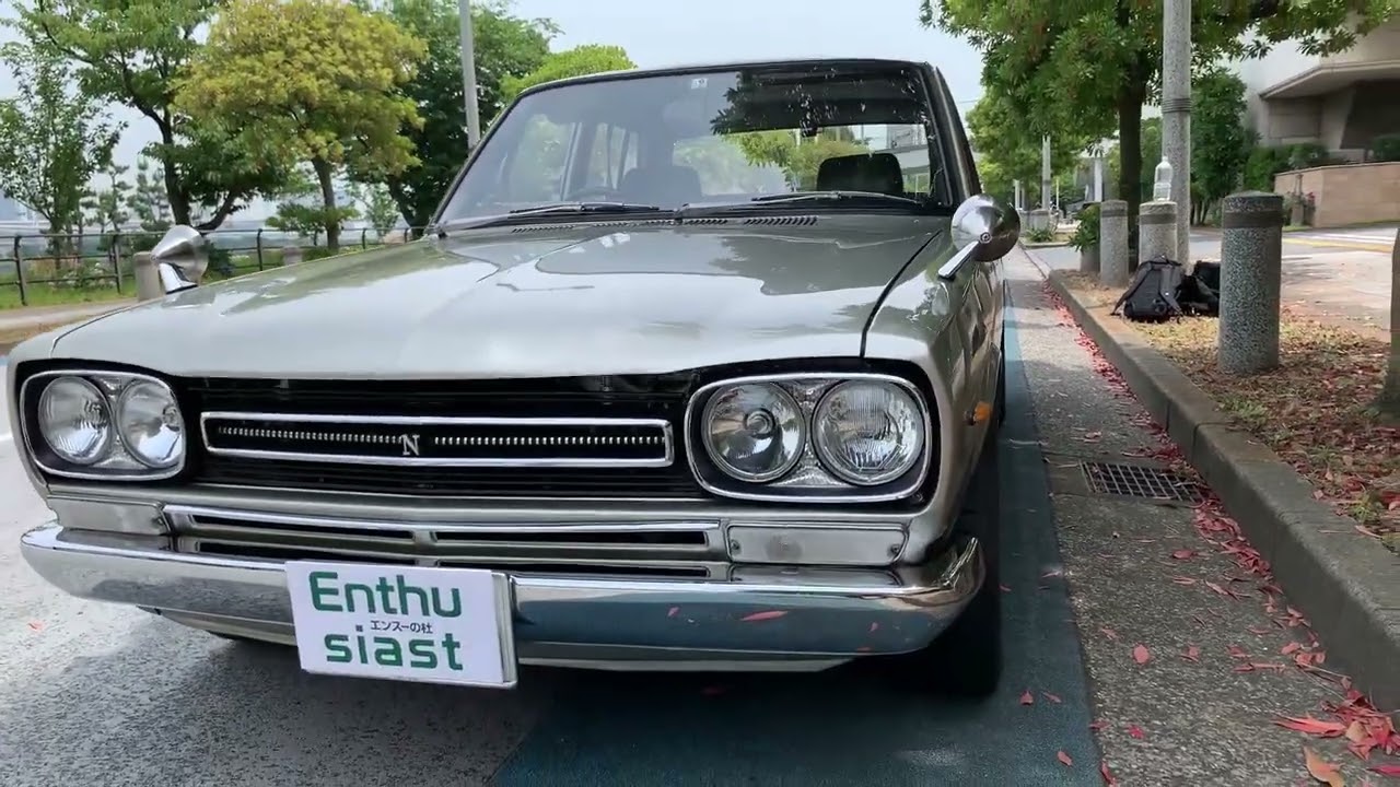 3代目スカイライン2000GT　走行2万3856km。いわゆる「納屋物」の超希少車　エンジンL28に換装　公認取得