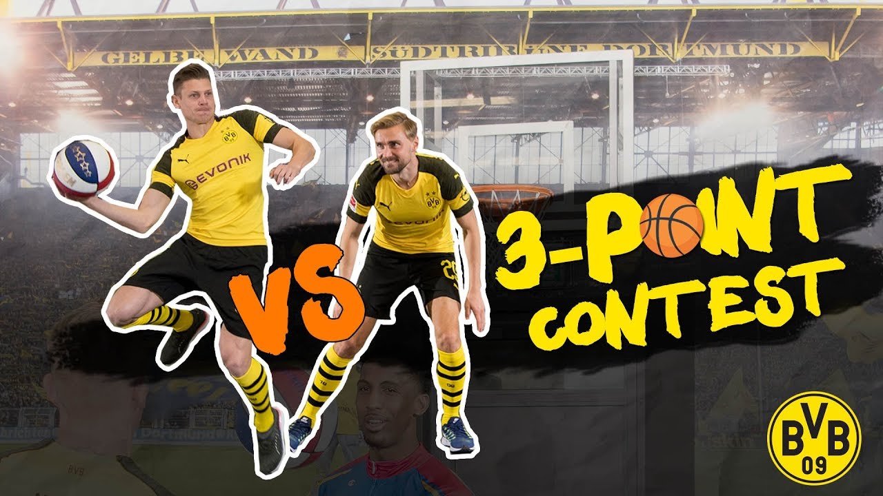 Lukasz Piszczek vs. Marcel Schmelzer |&nbsp;BVB 3-Point Contest 🏀