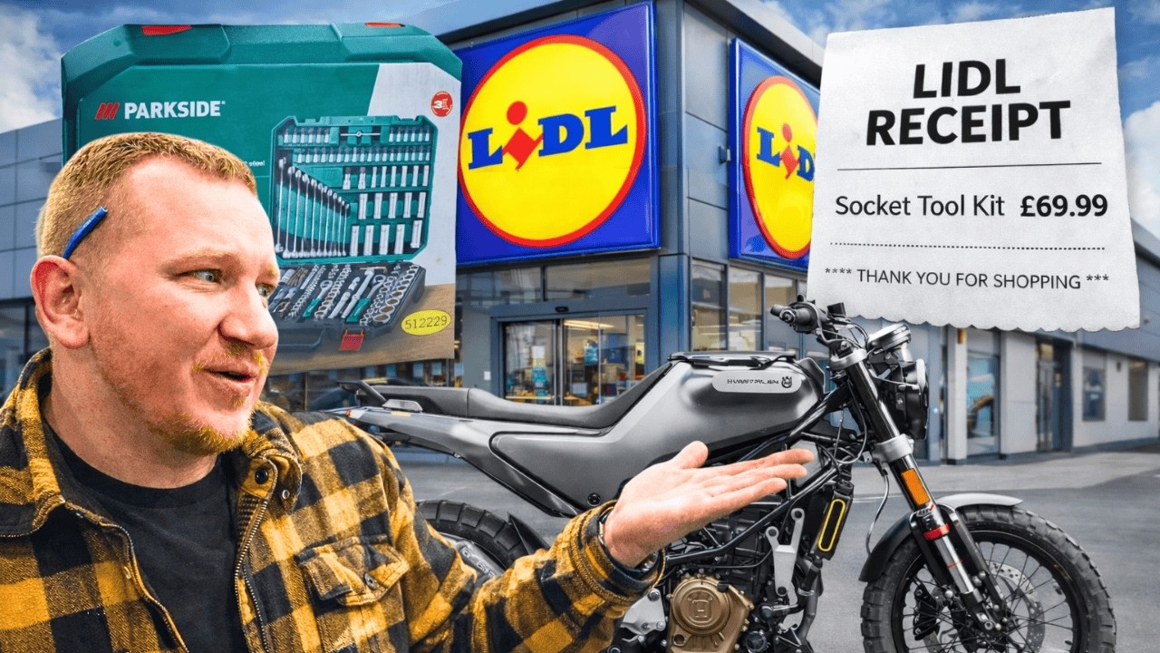 Using LIDL's £70 Toolkit To Upgrade a £1 Motorbike!