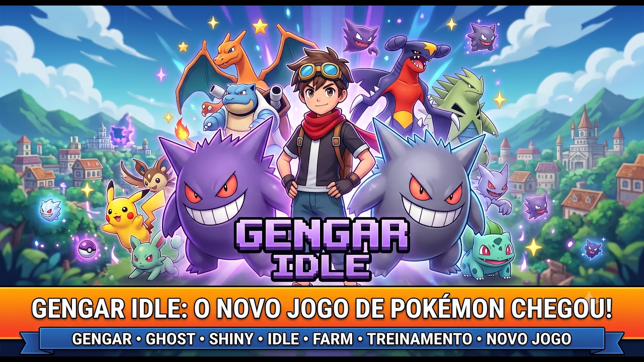 GENGAR IDLE: Testando o Novo Idle Game de Pok&eacute;mon!