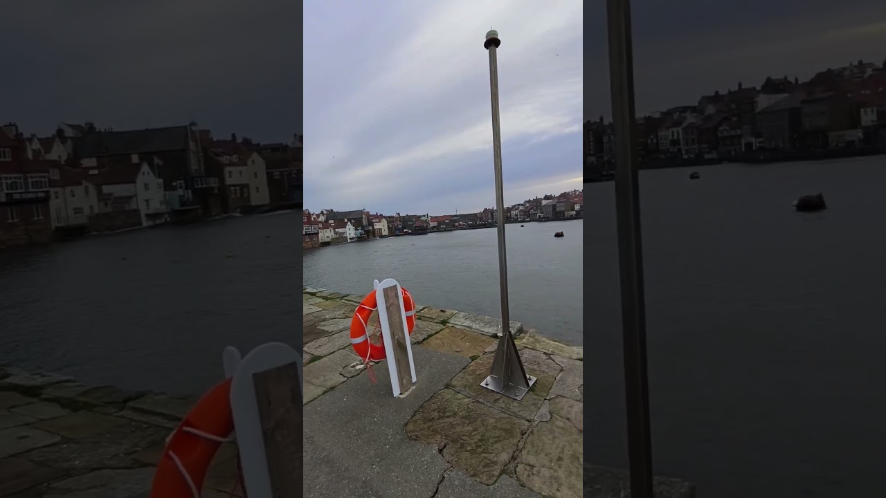 В гавани Уитби холодный ветреный день 🥶🤗 Полное видео на моем профиле, спасибо за просмотр! 