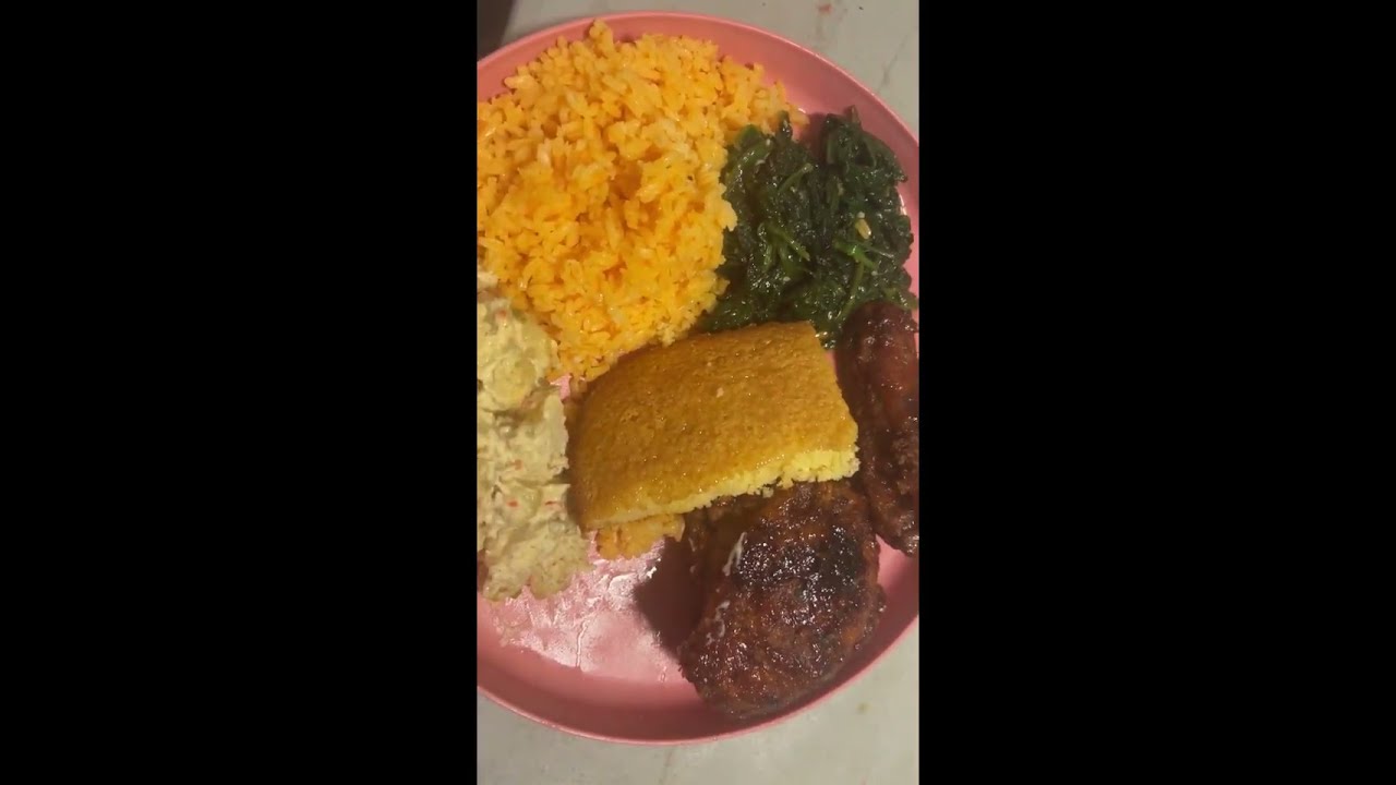 Бюджетный ужин | Картофельный салат, курица барбекю с медом, кукурузный хлеб с медом | Вот что ну...