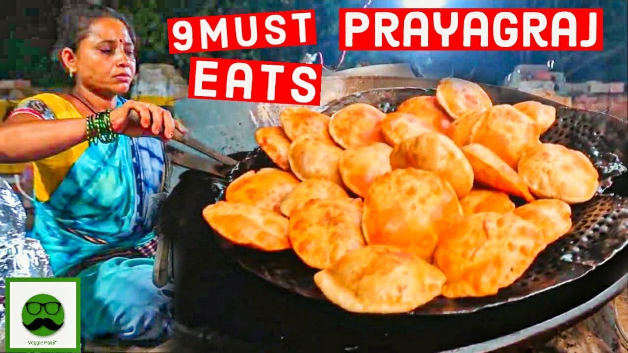 Prayagraj Food MUST visit Places | Allahabad | Indian Street Food | Best of Veggie Paaji