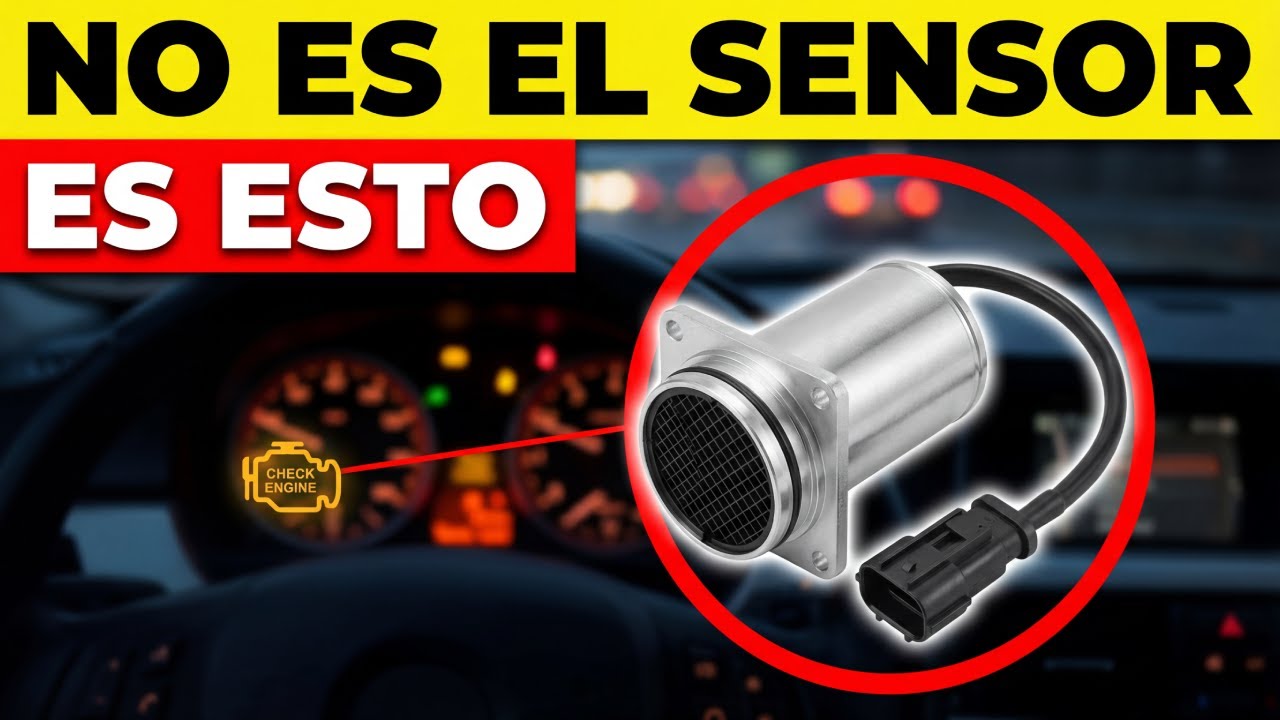 El Sensor Que Enciende el Check Engine SIN Estar Dañado