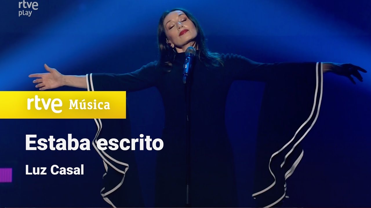 Luz Casal - “Estaba escrito” | Premios RNE Sant Jordi de Cinematografía (2023)