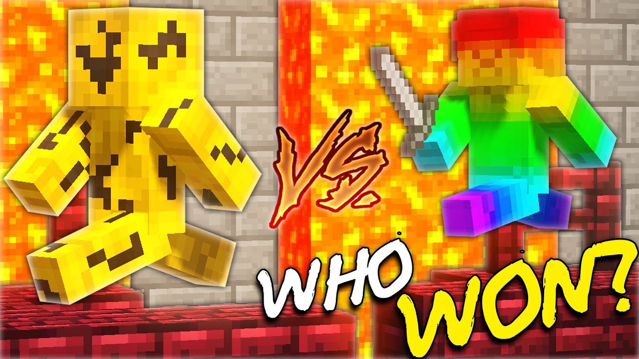RAINBOW STEVE VS NIGHTMARE STEVE!