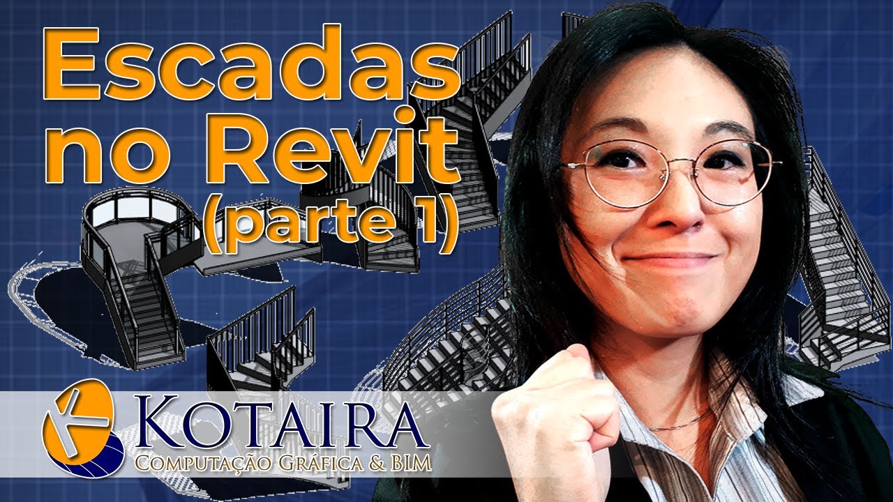 Como Desenhar Todos os Tipos de Escadas no Revit Facilmente - Parte 1