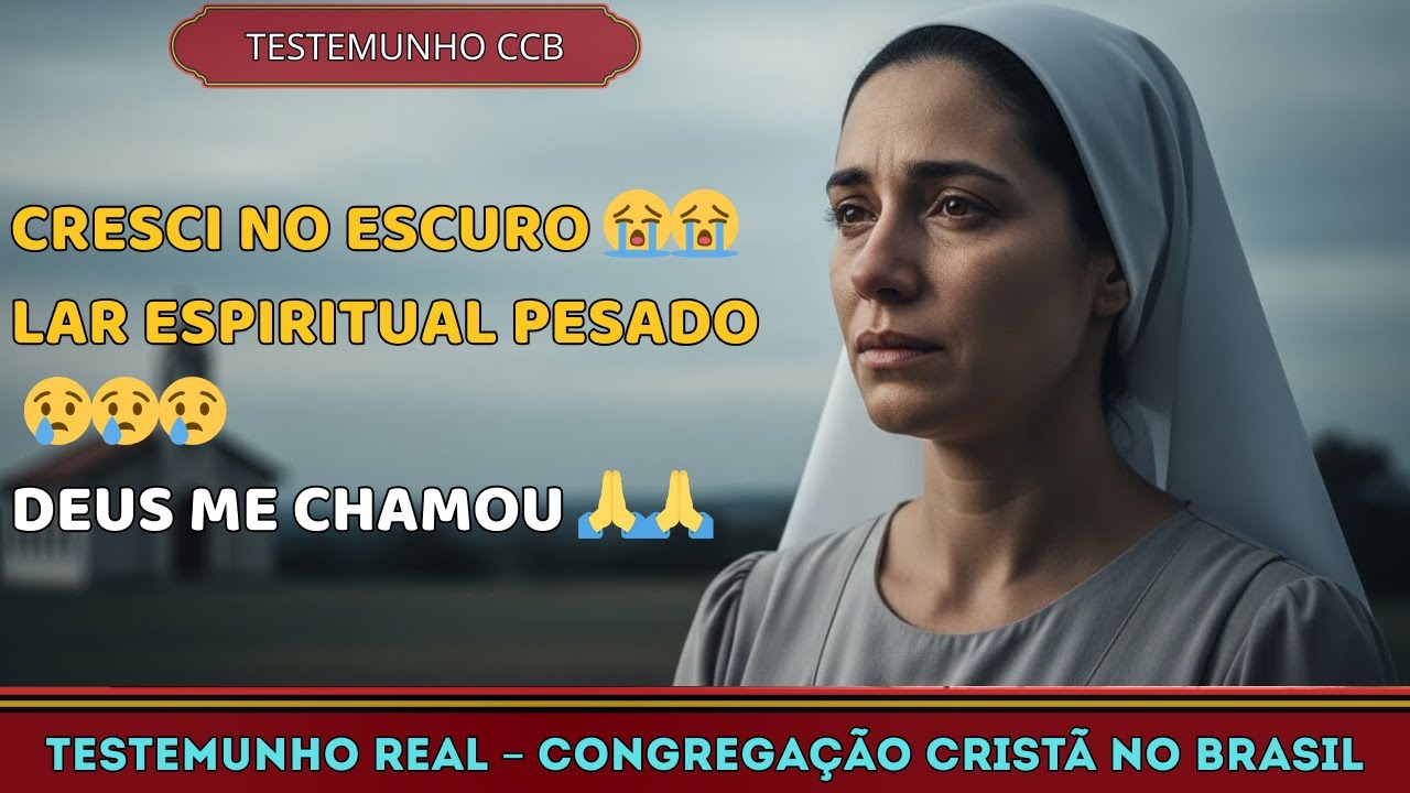 TESTEMUNHO CCB – CRESCI EM UM LAR ESPIRITUAL PESADO, MAS DEUS ME CHAMOU NO SILÊNCIO
