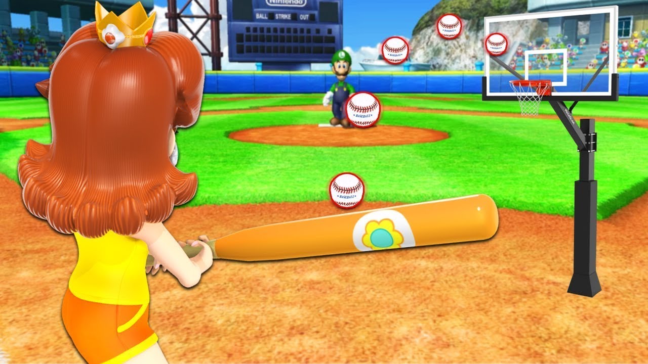 MARIO SUPER SLUGGERS TRICK SHOTS YOU CAN'T EXPLAIN