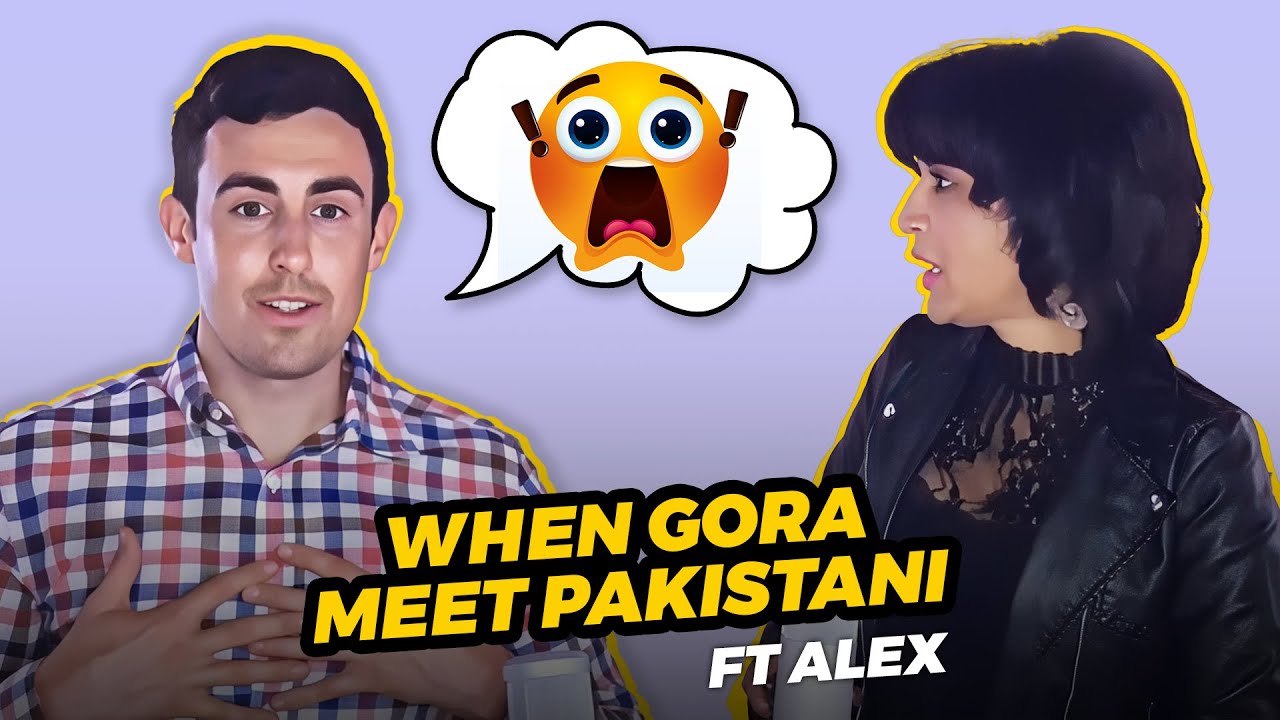 When Gora Meets Pakistani | A Comedy Culture Clash ft. Saman Ansari & Alex | Jalwa Prime