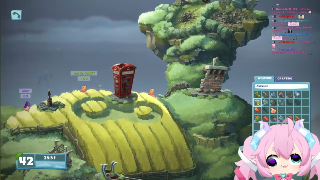 Chibidoki Streams Until Dawn #3 + Worms W.M.D #2  w/ Ray, Nagzz, and Matt!