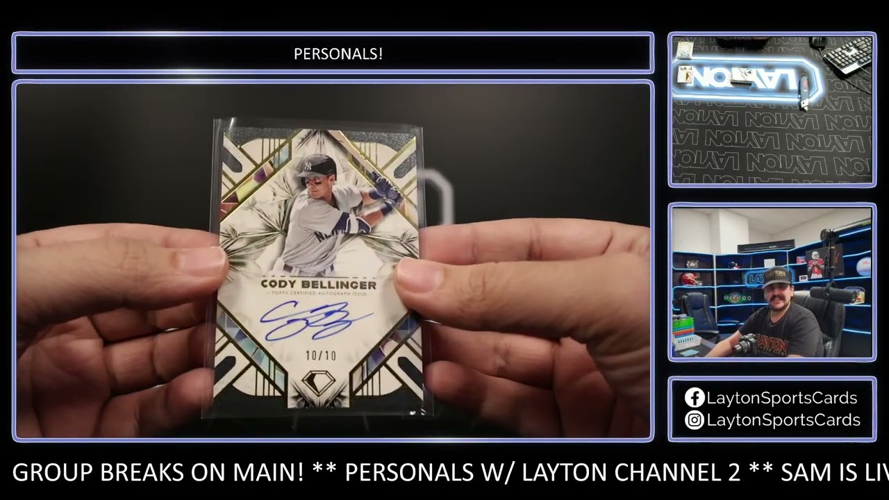 LOGOMAN!! 1 Box Of 2025 Diamond Icons Baseball For Adam K