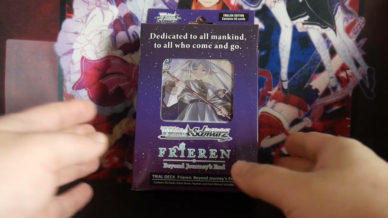 Weiss Schwarz - Frieren: Beyond Journey's End Trial Deck Unboxing