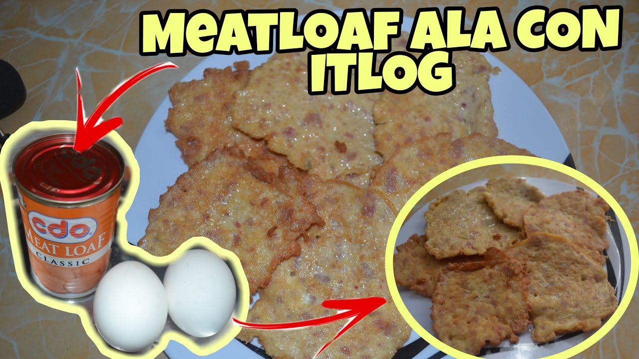 SIMPLE RECIPE AND EASY | MEAT LOAF ALA CON EGG MURANG ULAM, SIMPLE AT MADALING LUTUIN!