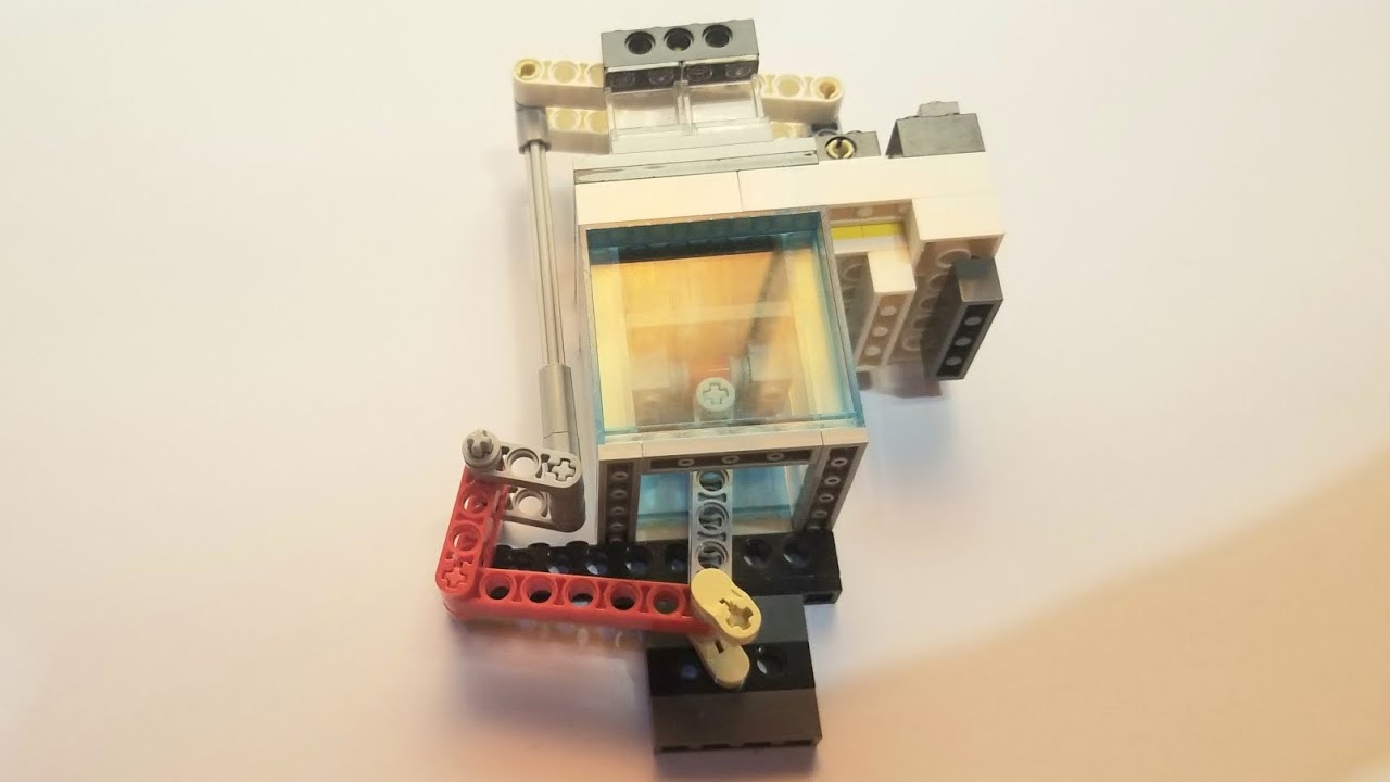 One cylinder SCV OHV Lego vacuum engine