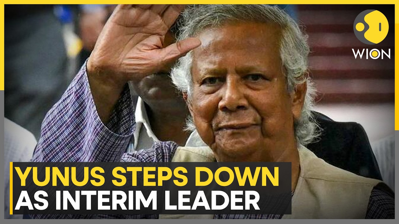 Bangladesh Interim Leader Yunus Steps Down, Calls Hasina Removal &ldquo;Liberation&rdquo; | WION
