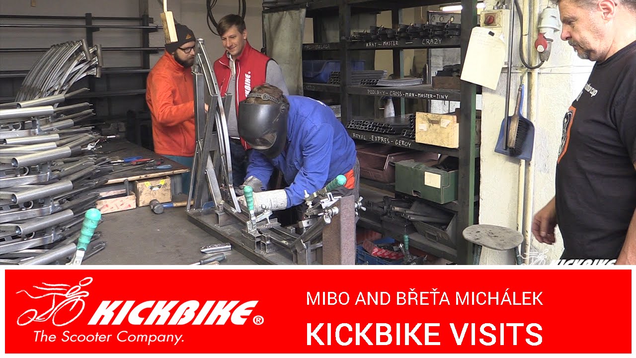 KICKBIKE VISITS - MIBO and Břeťa Michálek