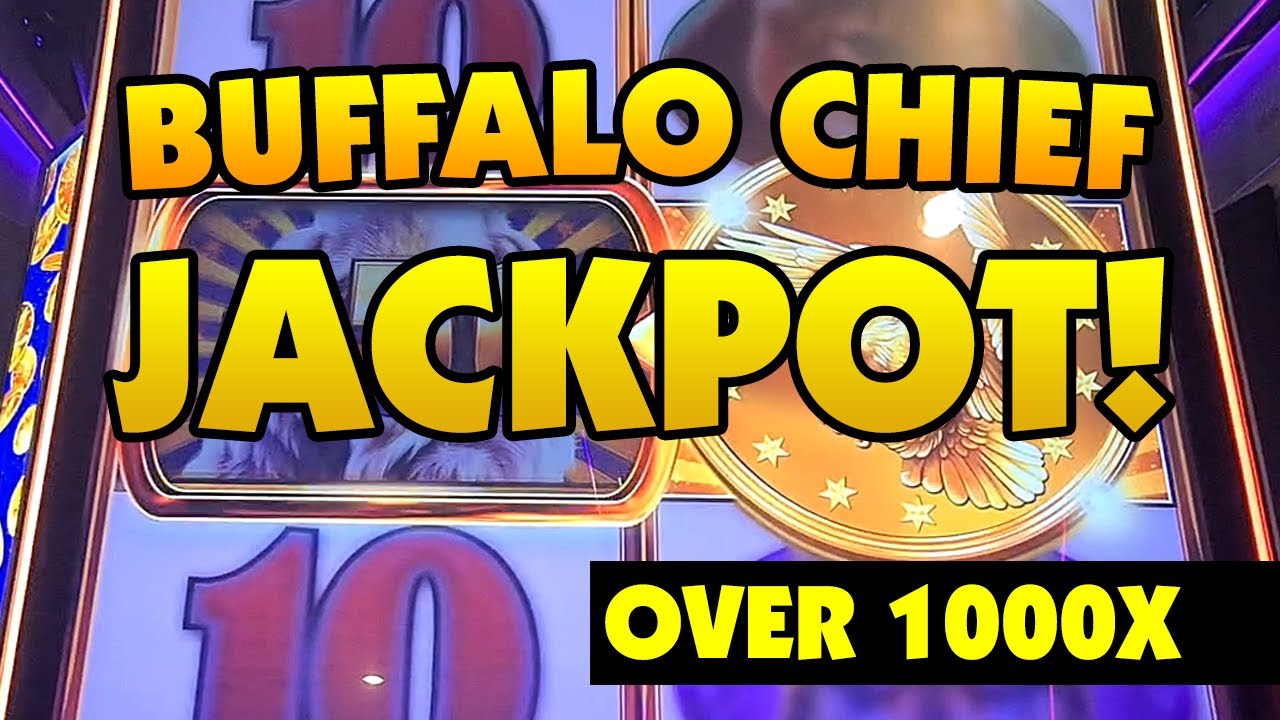 Buffalo Chief Jackpot!!! OVER 1000X!!!