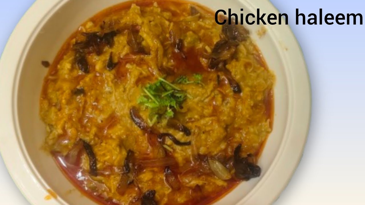 చికెన్ హలీం😋 👉 ఫస్ట్ టైం చేసేవాళ్ళు కూడా ఎంతో సింపుల్ గా చేసేయొచ్చు 😋