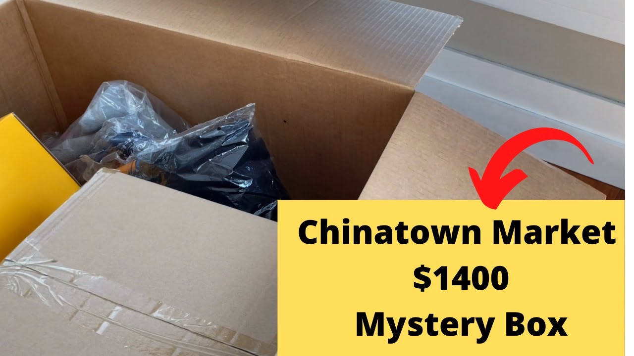 $1400 CHINATOWN MARKET MYSTERY BOX UNBOXING + GIVEAWAY  (WHAT DID WE GET?)