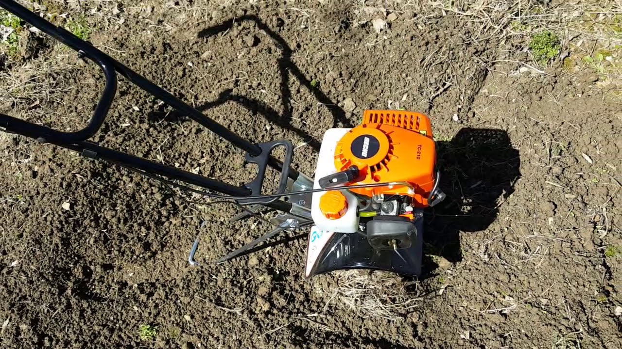 Echo TC 210 mini Rototiller works great for gardening