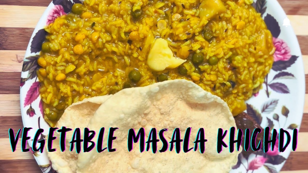Vegetable masala khichadi😋🍲❤️