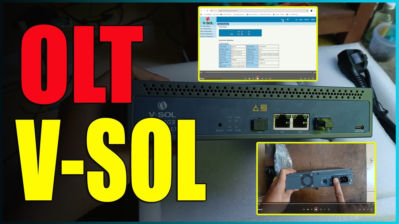 OLT V-SOL V1600GS GPON Review Lengkap | Solusi ISP Skala Kecil–Menengah