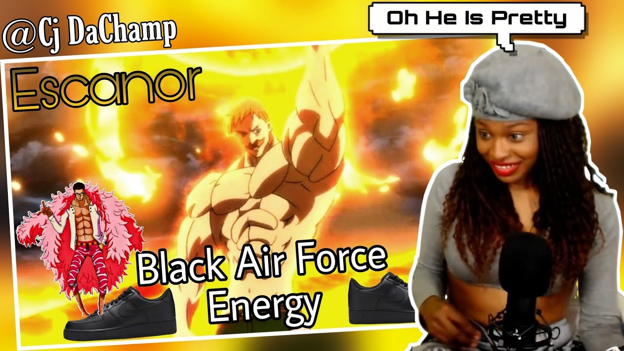 OMG ESCANOR: FROM LIGHT UP SKECHERS TO BLACK FORCES | Reaction @Cj Dachamp
