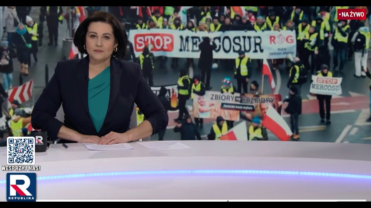 Dzisiaj Informacje Telewizja Republika 10.01.2026 | TV Republika