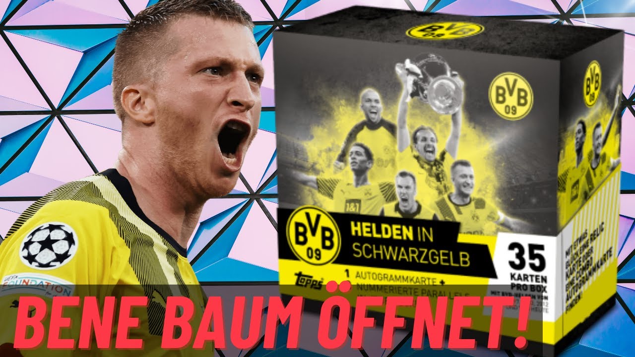 BENE BAUM öffnet TOPPS DORTMUND HELDEN BOXEN !! 😱🔥