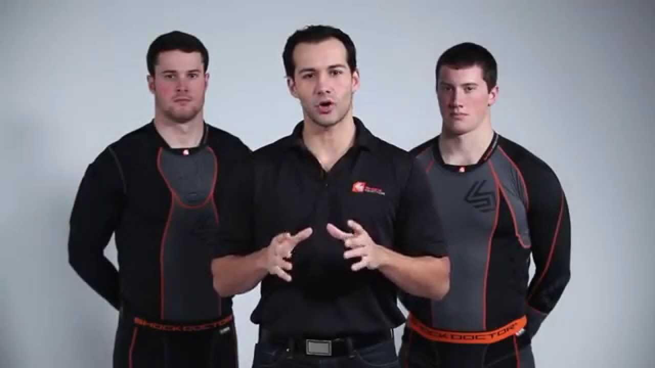 SHOCK DOCTOR 572 & 573 SHOCKSKIN HOCKEY IMPACT SHIRTS
