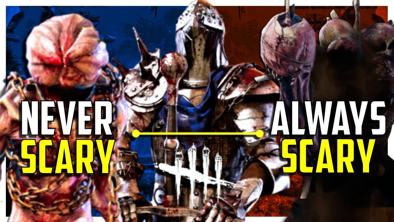 All 30 Killers Ranked Least to Most Scary to Face in Gameplay! (Dead by Daylight Killer Tier List)