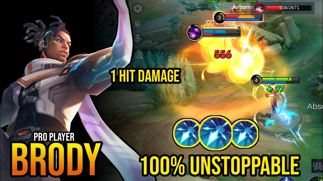 Deadly!! Brody Best Build 100% Unstoppable | Build Top Global Brody 2025 ~ Mlbb 