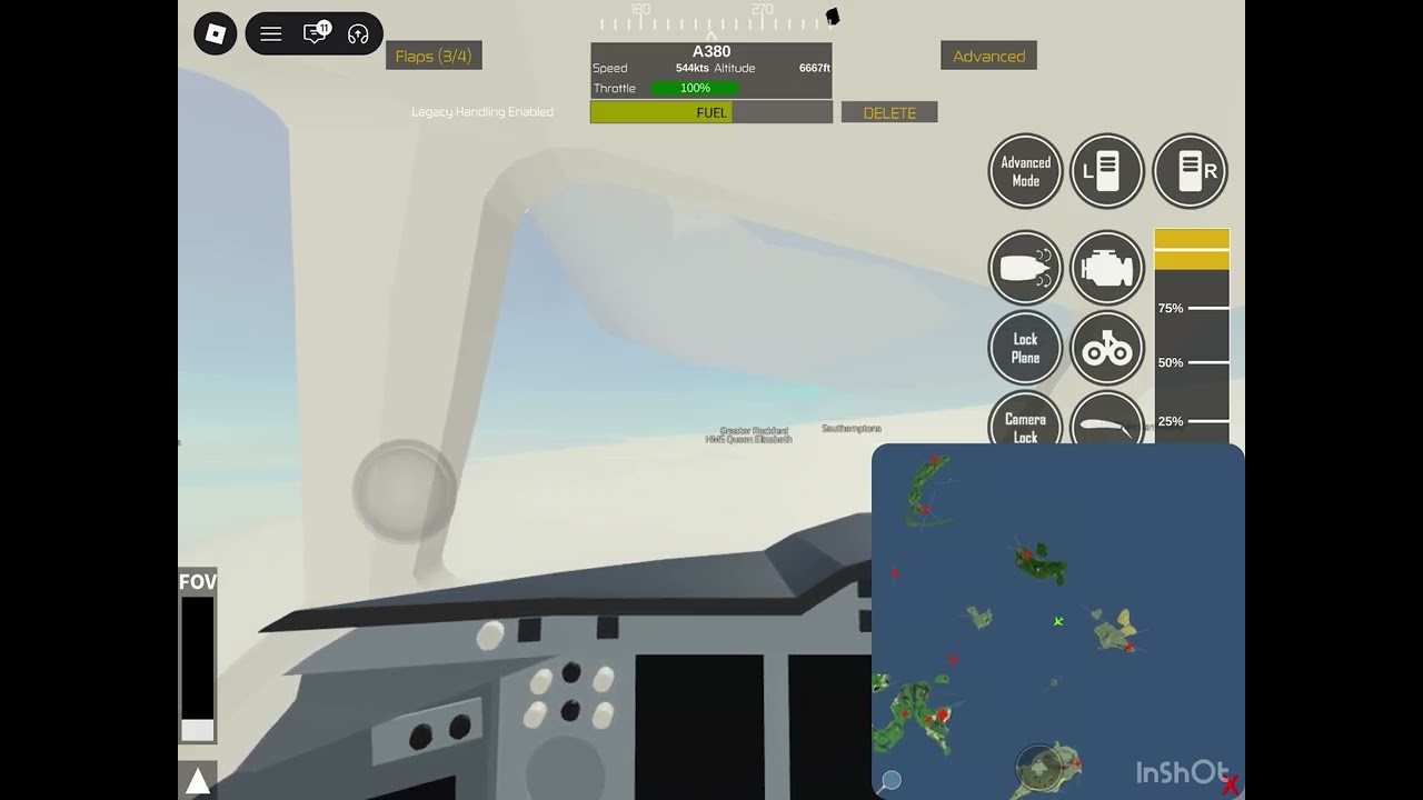 Pilot POV Thai airline in roblox