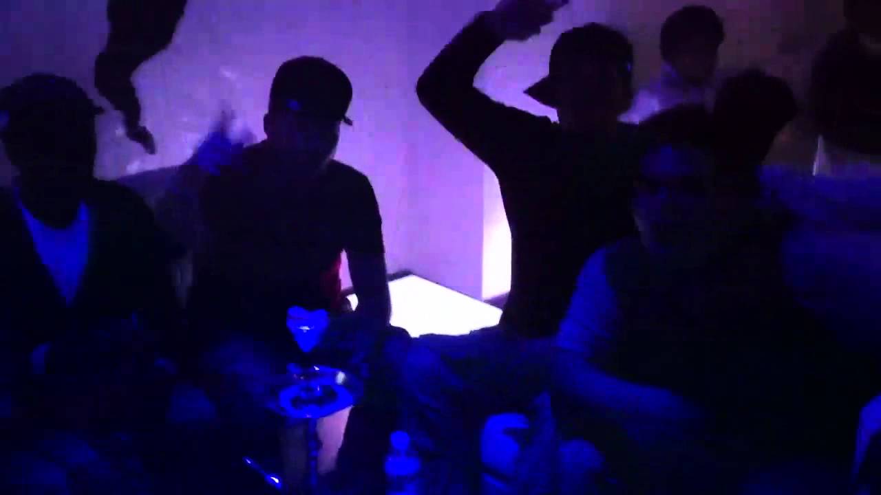 Weekend night at blow hookah lounge & cafe