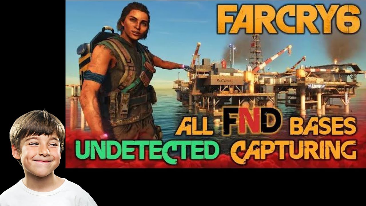 Far Cry 6 FND Base- GDP Oil Platform, The most Unique Approach Undetected, Hardest Difficulty