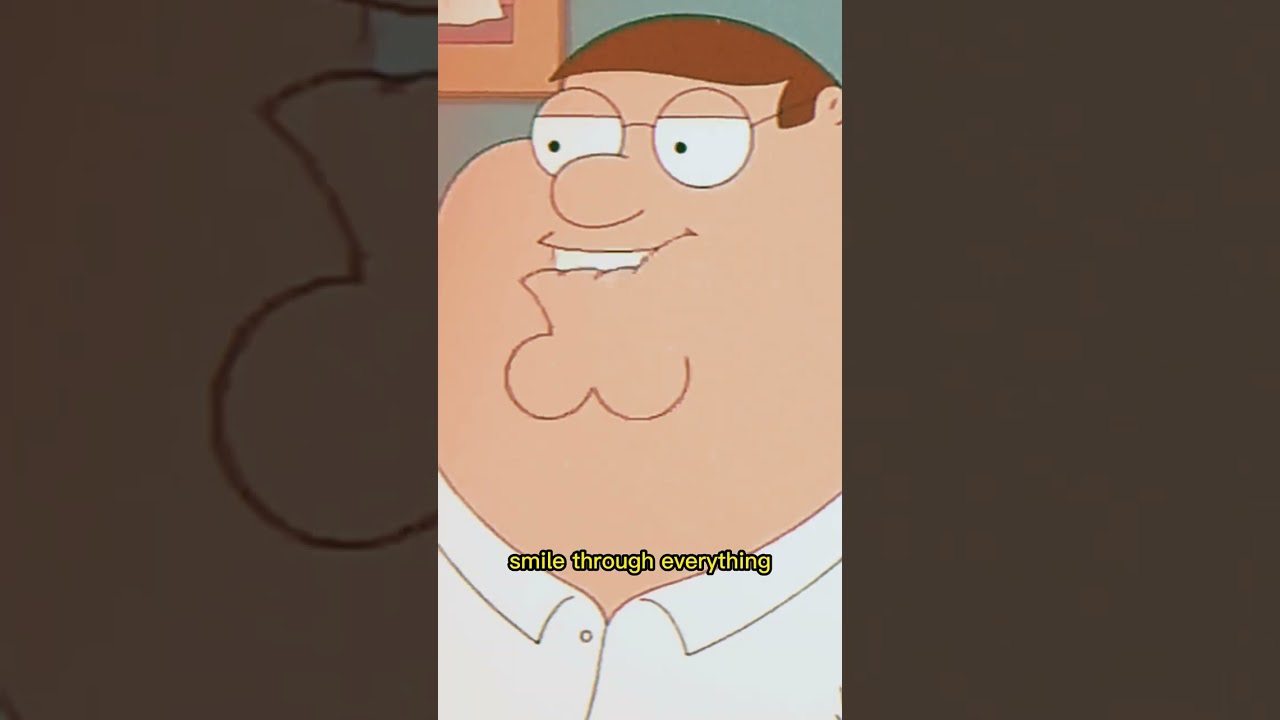 key in life is to lie to yourself - peter #shorts #familyguy