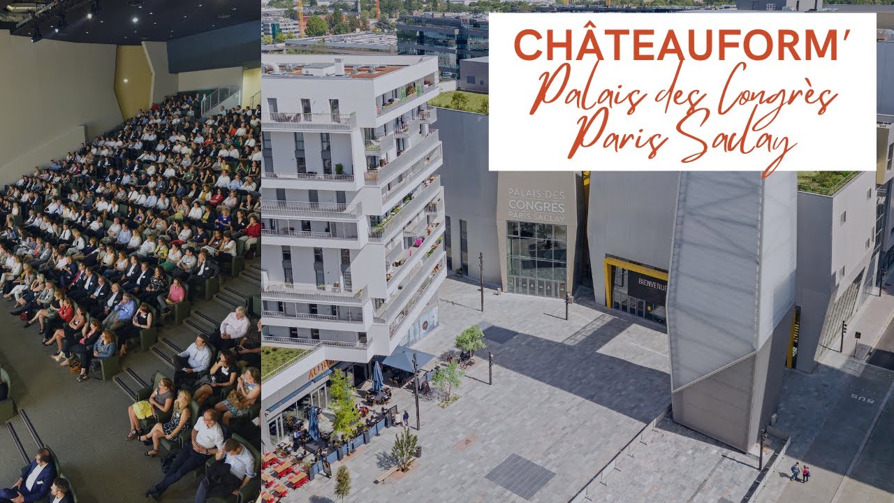 Bienvenue au Palais des Congrès Paris Saclay – Lieu de séminaire dans l'Essonne - Châteauform' Event