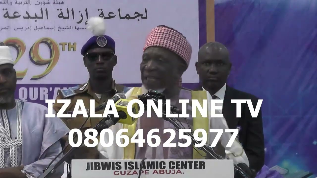 JAWABAN SHAIKH JINGIR AGUN BUDE MUSABAKA JIBWIS JOS,ABUJA 2025