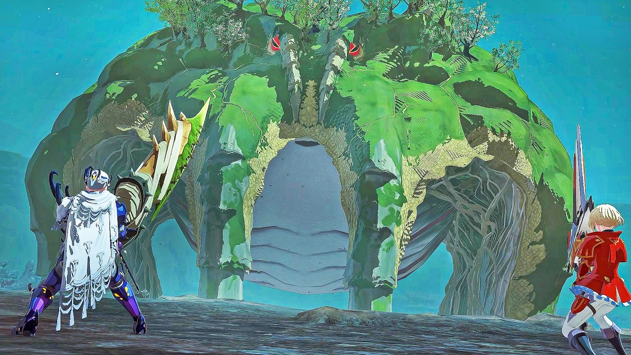 Monster Hunter Stories 3 Twisted Reflection - Elder Dragon Yama Tsukami Boss Fight