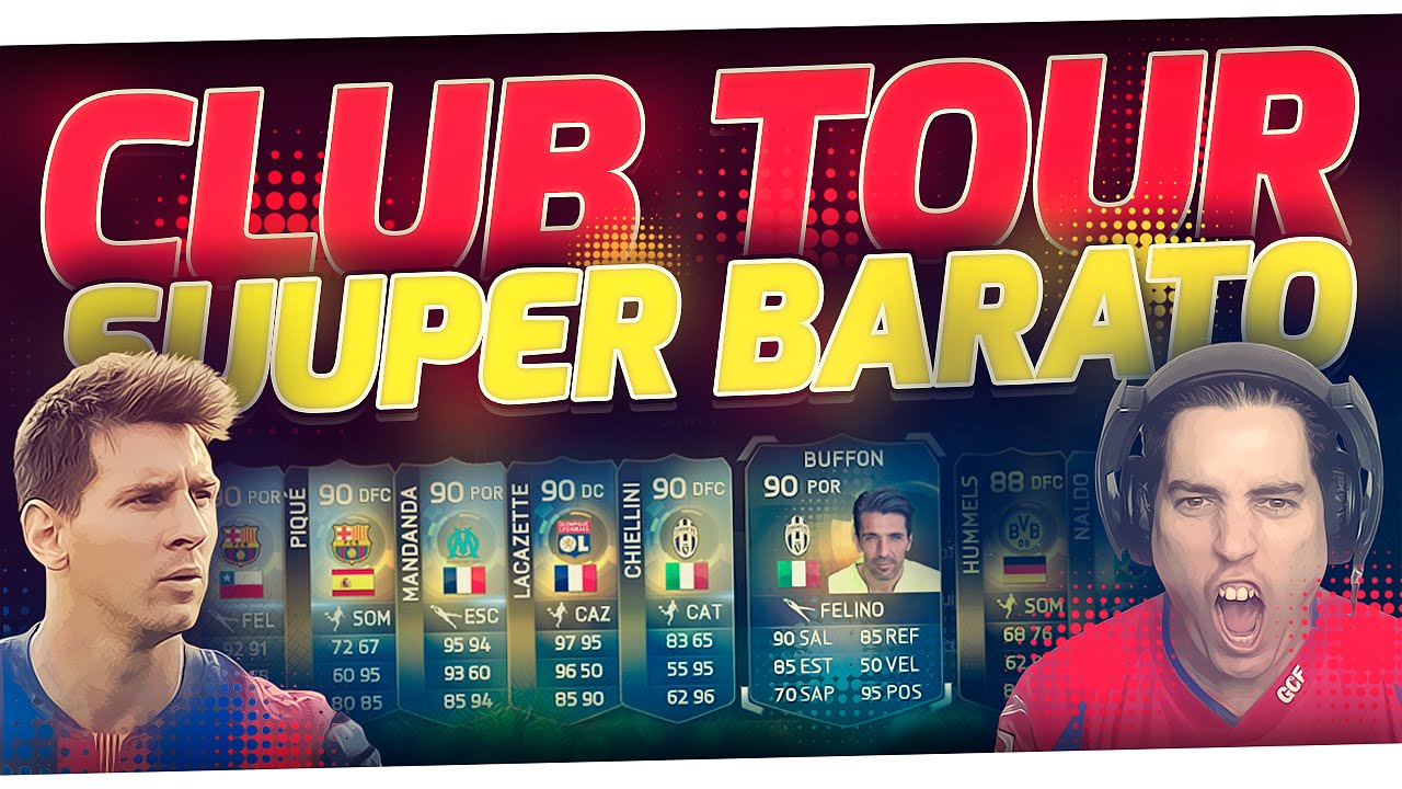 MY CLUB TOUR!! | FIFA 15 | KikiFutFiFa